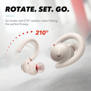 Anker Soundcore Sport X10 TWS Sport Earbuds - водоустойчиви спортни TWS слушалки с кейс за зареждане (бял) 2