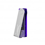 Ledger Nano X  Hardware Wallet (purple-clear)