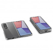 Spigen Crystal Hybrid Case - хибриден кейс с висока степен на защита за Samsung Galaxy Z Fold 4 (прозрачен) 5