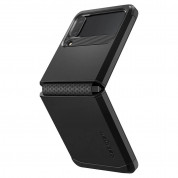 Spigen Tough Armor Case - хибриден кейс с най-висока степен на защита на Samsung Galaxy Z Flip 4 (черен)