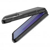Spigen AirSkin Case - качествен поликарбонатов кейс за Samsung Galaxy Z Flip 4 (прозрачен) 3