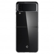 Spigen AirSkin Case - качествен поликарбонатов кейс за Samsung Galaxy Z Flip 4 (прозрачен) 10