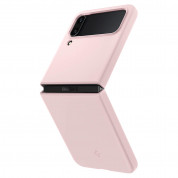 Spigen AirSkin Case - качествен поликарбонатов кейс за Samsung Galaxy Z Flip 4 (розов)