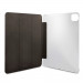 Karl Lagerfeld Saffiano Karl & Choupette Heads Folio Case - дизайнерски кожен кейс с поставка за iPad Pro 12.9 M2 (2022), iPad Pro 12.9 M1 (2021) (сребрист) 3