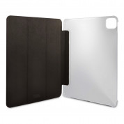 Karl Lagerfeld Saffiano Head Folio Case  - дизайнерски кожен кейс с поставка за iPad Pro 12.9 M1 (2021) (черен) 3