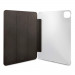 Karl Lagerfeld Saffiano Choupette Head Folio Case - дизайнерски кожен кейс с поставка за iPad Pro 12.9 M1 (2021) (черен) 4
