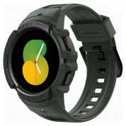 Spigen Rugged Armor Pro Case for Samsung Galaxy Watch 5, Galaxy Watch 4 44mm (military green)