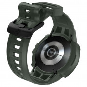 Spigen Rugged Armor Pro Case - удароустойчив TPU кейс за Samsung Galaxy Watch 5, Galaxy Watch 4 44мм (зелен) 3
