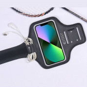 Tech-Protect M2 Universal Sports Armband - универсален неопренов спортен калъф за ръка за iPhone, Samsung, Huawei и други (черен) 4