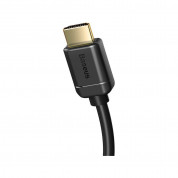 Baseus 4K HDMI 2.0 Male To HDMI Male Cable - 4K HDMI към HDMI кабел (50 см) (черен) 1