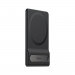 Baseus Foldable Magnetic MagSafe Bracket Stand - кожена поставка за прикрепяне към iPhone с MagSafe (черен) 4