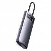 Baseus USB-C Metal Gleam Series 4-in-1 Hub (WKWG070013) (space gray) 2