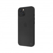 SwitchEasy 0.35 UltraSlim Case - тънък полипропиленов кейс 0.35 мм. за iPhone 14 (черен-прозрачен) 2