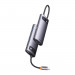 Baseus USB-C Metal Gleam Series 6-in-1 Hub (WKWG030013) - мултифункционален хъб за свързване на допълнителна периферия за устройства с USB-C (тъмносив) 17
