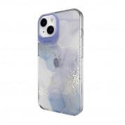 SwitchEasy Artist Veil Case - дизайнерски хибриден удароустойчив кейс за iPhone 14 (прозрачен)  1