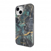Mageasy Marble Emerald Case for iPhone 14 (emerald) 2