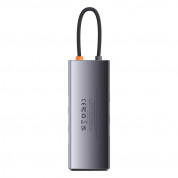 Baseus USB-C Metal Gleam Starjoy Series 7-in-1 Hub (WKWG040113) (space gray) 8