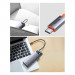 Baseus USB-C Metal Gleam Starjoy Series 7-in-1 Hub (WKWG040113) - мултифункционален хъб за свързване на допълнителна периферия за устройства с USB-C (тъмносив) 17