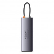 Baseus USB-C Metal Gleam Starjoy Series 8-in-1 Hub (WKWG050113) (space gray) 8