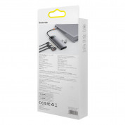 Baseus USB-C Metal Gleam Starjoy Series 8-in-1 Hub (WKWG050113) (space gray) 19