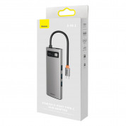 Baseus USB-C Metal Gleam Starjoy Series 8-in-1 Hub (WKWG050113) (space gray) 18