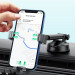 Ugreen Gravity Car Dashboard Mount LP200 - поставка за таблото или стъклото на кола за смартфони с дисплей от 4.7 до 7 инча (черен) 8