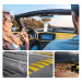 Ugreen Gravity Car Dashboard Mount LP200 - поставка за таблото или стъклото на кола за смартфони с дисплей от 4.7 до 7 инча (черен) 5