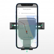 Ugreen Gravity Car Dashboard Mount LP200 - поставка за таблото или стъклото на кола за смартфони с дисплей от 4.7 до 7 инча (черен) 8
