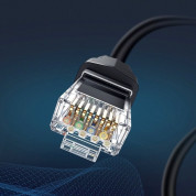 Ugreen Ethernet Patchcord Cable RJ45 Cat 8 T568B 2000 Mbps кабел (150 см) (черен) 2