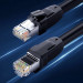 Ugreen Ethernet Patchcord Cable RJ45 Cat 8 T568B 2000 Mbps кабел (150 см) (черен) 2