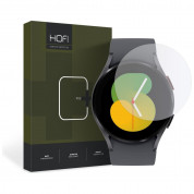 Hofi Glass Pro Plus Screen Protector - калено стъклено защитно покритие на Samsung Galaxy Watch 4, Galaxy Watch 5 44мм (прозрачен)