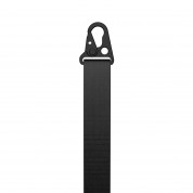 Mageasy Odyssey+ Classic Black Case - удароустойчив хибриден кейс с връзка и карабинер за iPhone 14 Pro Max (черен)  1