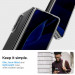 Spigen AirSkin Case - качествен поликарбонатов кейс за Samsung Galaxy Z Fold 4 (прозрачен) 10