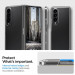 Spigen AirSkin Case - качествен поликарбонатов кейс за Samsung Galaxy Z Fold 4 (прозрачен) 11