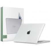 Tech-Protect SmartShell Clear Case - предпазен кейс за MacBook Air 13 M2 (2022) (прозрачен) 1