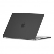 Tech-Protect SmartShell Matte Black Case - предпазен кейс за MacBook Air 13 M2 (2022) (черен-мат)