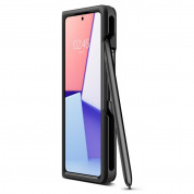 Spigen Thin Fit P Case - качествен тънък матиран кейс за Samsung Galaxy Z Fold 4 (черен) 11