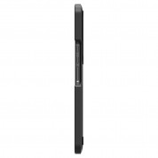 Spigen Thin Fit P Case - качествен тънък матиран кейс за Samsung Galaxy Z Fold 4 (черен) 5