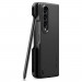 Spigen Thin Fit P Case - качествен тънък матиран кейс за Samsung Galaxy Z Fold4 (черен) 11