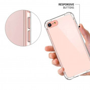 Back Case Anti-Shock - удароустойчив силиконов (TPU) калъф (0.5 mm) за iPhone SE (2022), iPhone SE (2020), iPhone 8, iPhone 7 (прозрачен) 3