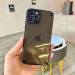 Armor Glitter Case - удароустойчив силиконов (TPU) калъф (0.5 mm) за iPhone SE (2022), iPhone SE (2020), iPhone 8, iPhone 7 (черен) 3