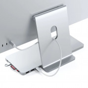 Satechi Aluminium USB-C Slim Dock with SSD Enclosure for iMac 24 - алуминиева поставка с място за SDD и допълнителен USB-C хъб за iMac 24 (2021) (сребрист) 7