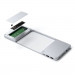 Satechi Aluminium USB-C Slim Dock with SSD Enclosure for iMac 24 - алуминиева поставка с място за SDD и допълнителен USB-C хъб за iMac 24 (2021) (сребрист) 5