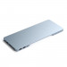 Satechi Aluminium USB-C Slim Dock with SSD Enclosure for iMac 24 - алуминиева поставка с място за SDD и допълнителен USB-C хъб за iMac 24 (2021) (син) 3
