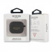 Guess AirPods 3 4G Charms Silicone Case - силиконов калъф с висулка за Apple AirPods 3 (черен) 3