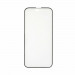 Prio 3D Glass Full Screen Curved Tempered Glass - калено стъклено защитно покритие за дисплея на iPhone 14 Pro (черен-прозрачен) 1
