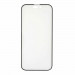 Prio 3D Glass Full Screen Curved Tempered Glass - калено стъклено защитно покритие за дисплея на iPhone 14 Pro Max (черен-прозрачен) 1