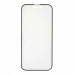 Prio 3D Glass Full Screen Curved Tempered Glass - калено стъклено защитно покритие за дисплея на iPhone 14 Pro Max (черен-прозрачен) (bulk) 1
