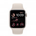 Apple Watch SE2 GPS, 40mm Starlight Aluminium Case with Starlight Sport Band - умен часовник от Apple 2