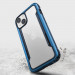 Raptic Shield Case - хибриден удароустойчив кейс за iPhone 14 (син-прозрачен) 6